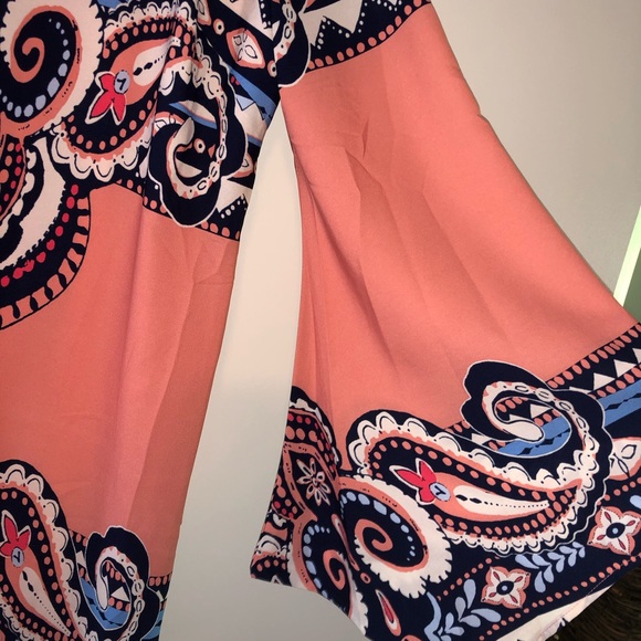 NWT Coral Multi-Colored Dress - Picture 2 of 6